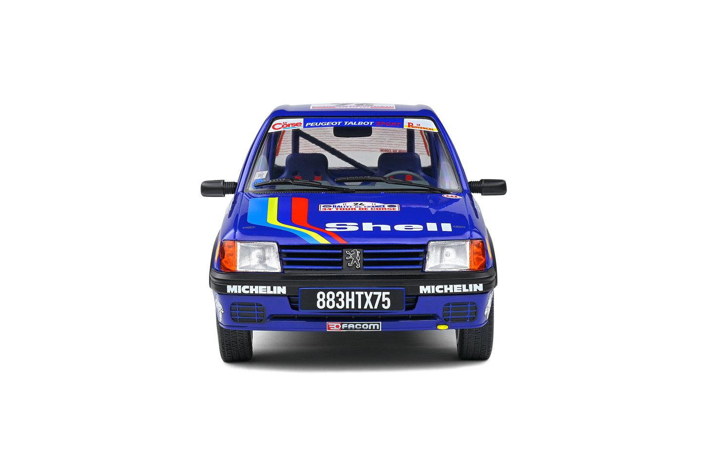Peugeot 205 Rallye Gr.A – Tour de Corse – 1990 – #24 R. Boursier / B. Frangin (1:18)