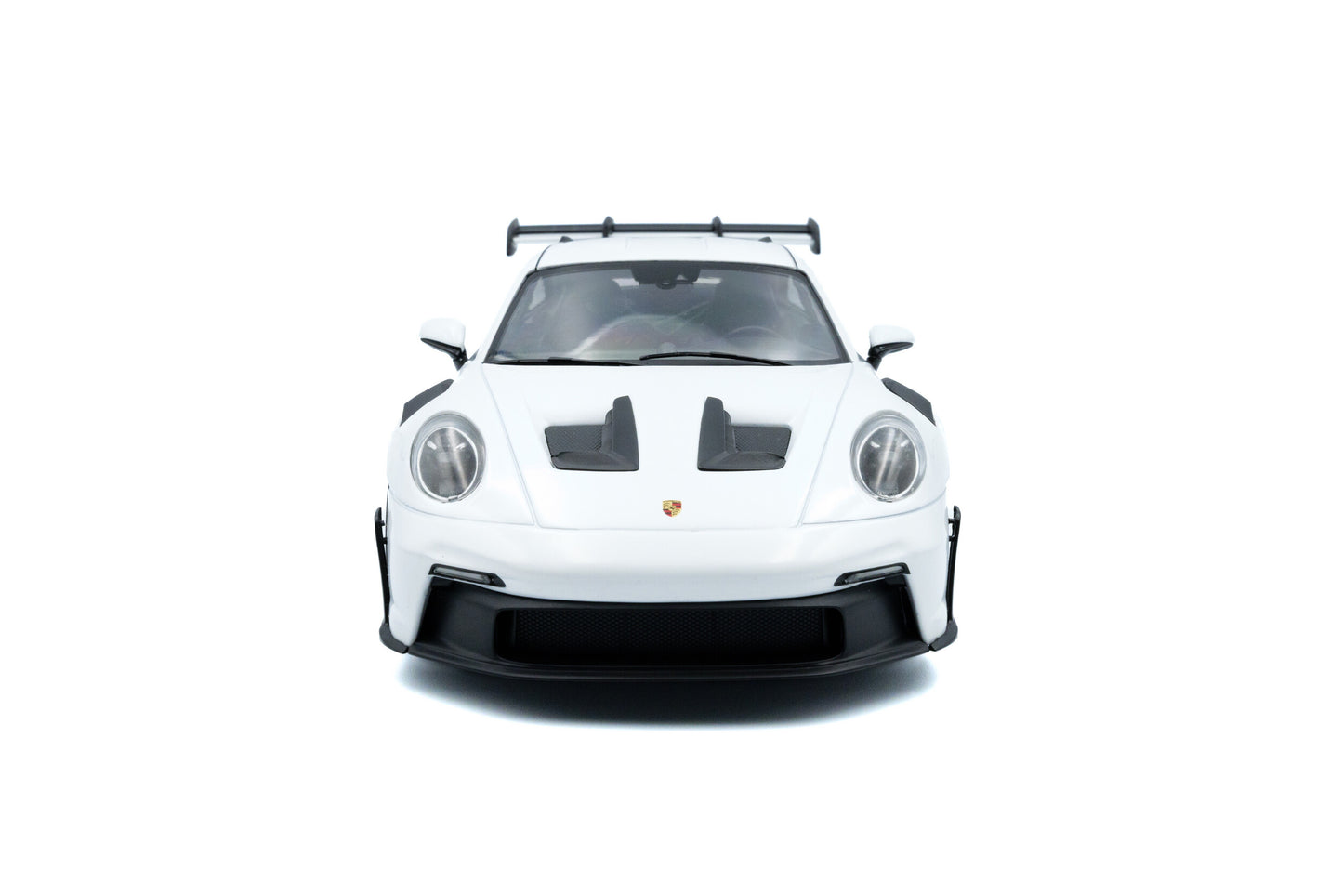 Porsche 911 GT3 RS bela sa plavim prugama 2024 1:18 Solido