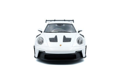 Porsche 911 GT3 RS bela sa plavim prugama 2024 1:18 Solido