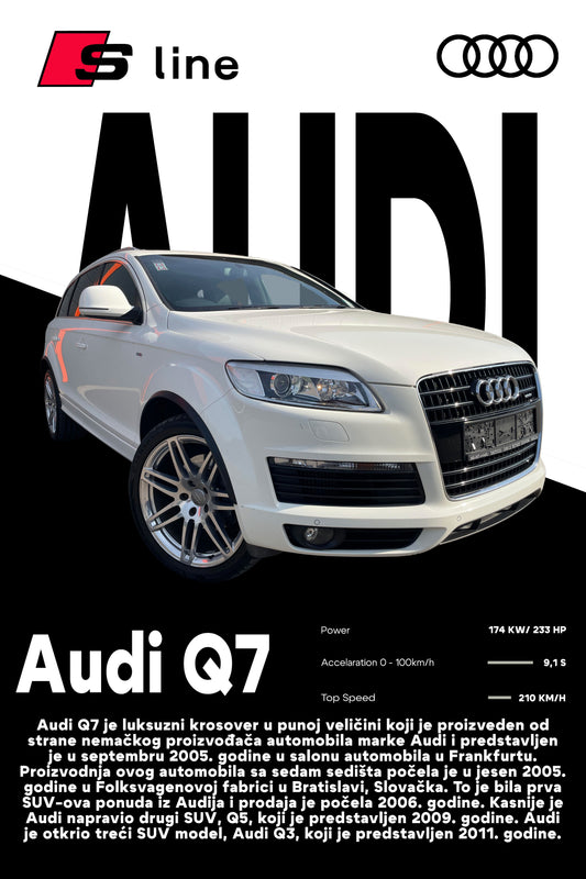 Audi Q7 S-Line