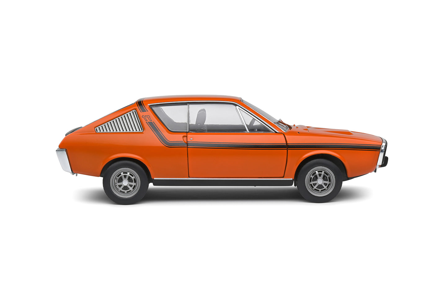 Renault 17 TS – Orange 331 / Black stripes – 1973 (1:18)