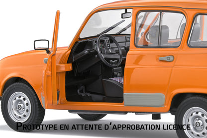 Renault 4L GTL DDE 1978 Orange – Die‑Cast Solido