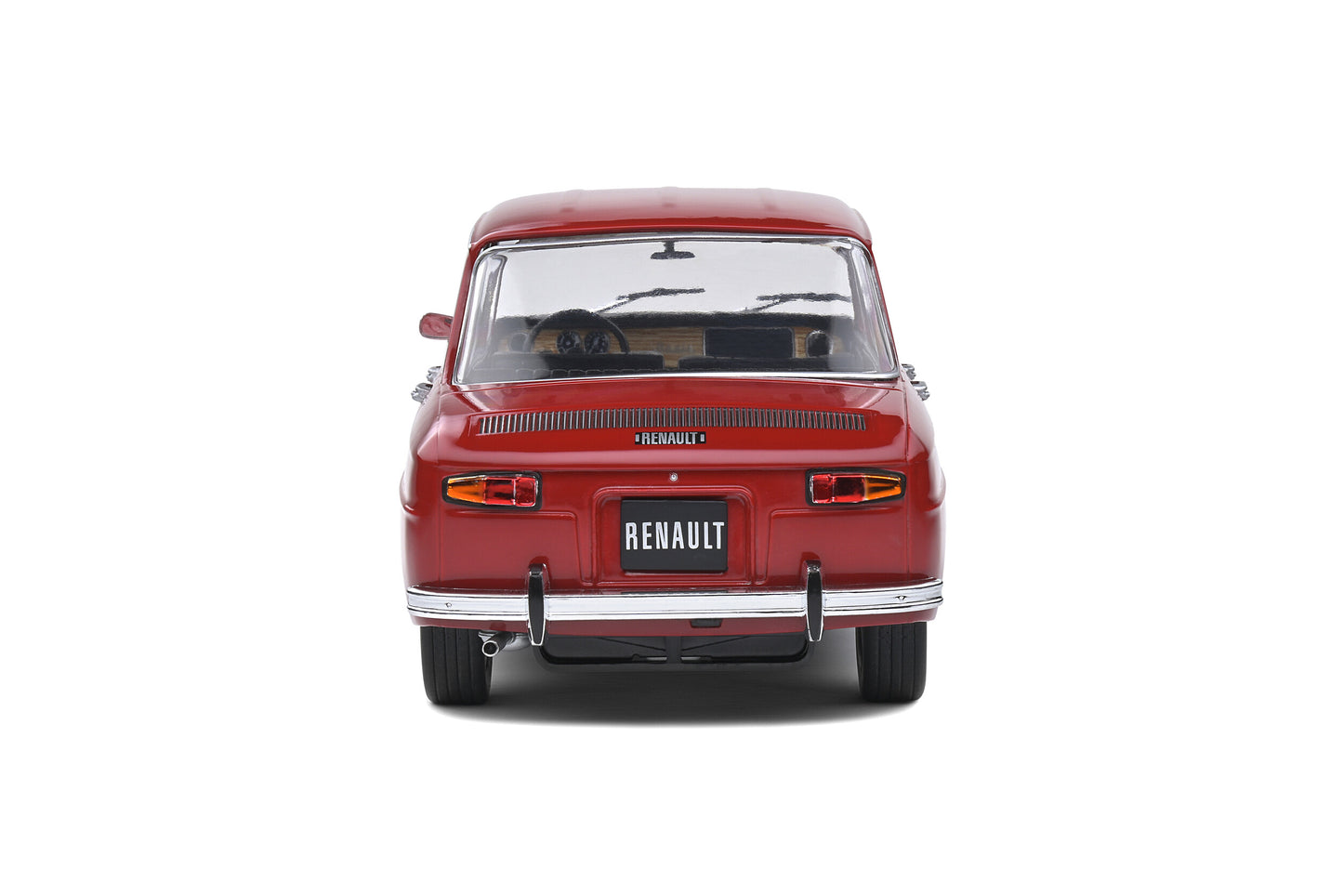 Renault 8 Major – Rouge Etrusque – 1968 – 1:18 – Solido