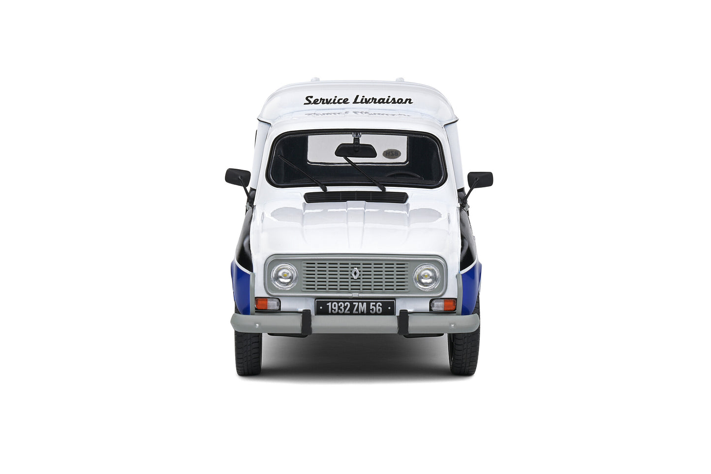 Renault 4LF4 – 90th Anniversary Limited Edition – White | Blue – 1988 (1:18)