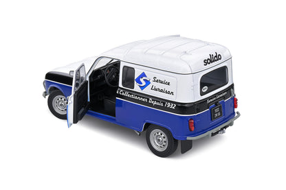 Renault 4LF4 – 90th Anniversary Limited Edition – White | Blue – 1988 (1:18)