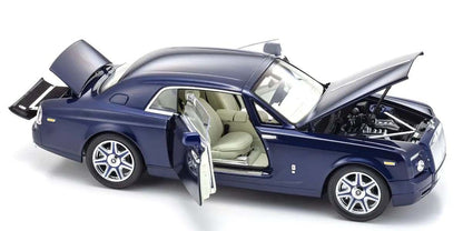 Rolls-Royce Phantom Coupé 2008 Blue Metallic - unutrašnjost sa otvorenim vratima