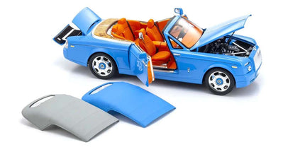 Rolls-Royce Phantom Drophead Coupé 2007 Light Blue – Prikaz krova