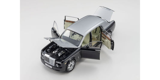 Metalni model Rolls-Royce Phantom EWB 2012 Black Silver sa prednje strane