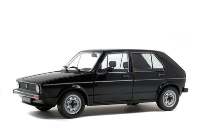 Volkswagen Golf L 1983 Black – Die‑Cast Solido