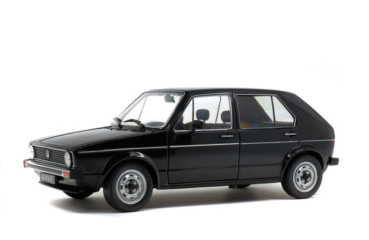 Volkswagen Golf L 1983 Black – Die‑Cast Solido