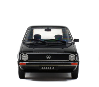Volkswagen Golf L 1983 Black – Die‑Cast Solido
