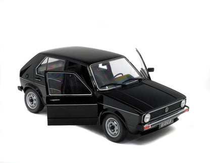 Volkswagen Golf L 1983 Black – Die‑Cast Solido