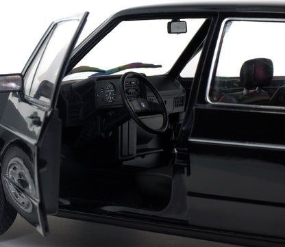 Volkswagen Golf L 1983 Black – Die‑Cast Solido