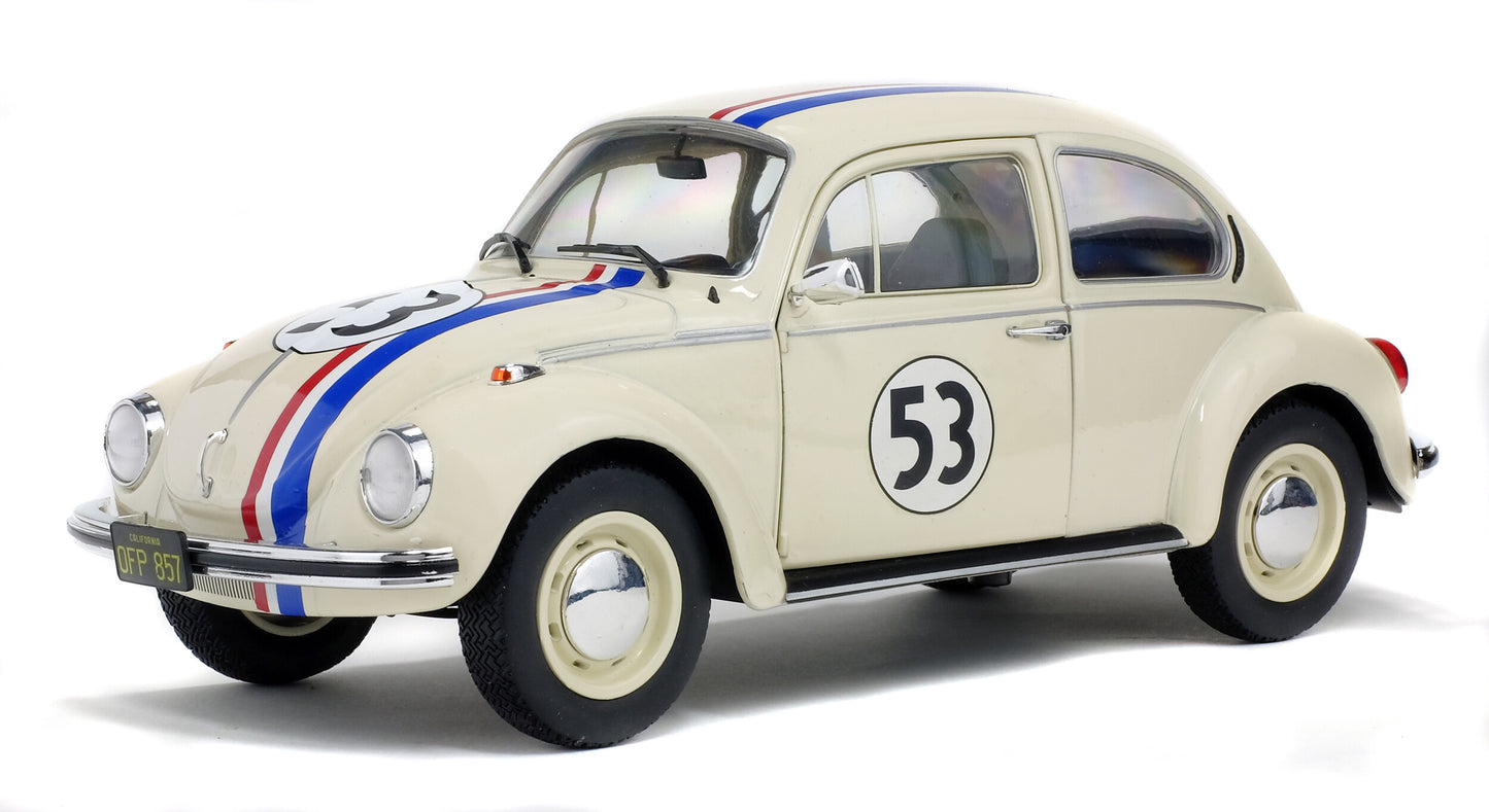 Volkswagen Beetle 1303 Racer 53 (Herbie) – 1973 – Die‑Cast Solido