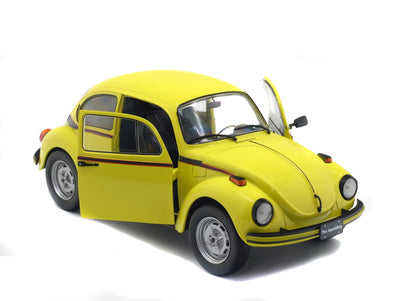 VW Beetle Sport 1974 Brillant Gelb – Die‑Cast Solido