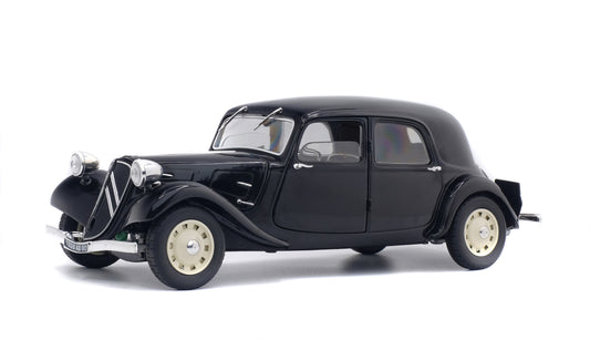Citroën Traction 11B Noir 1937 – Die‑Cast Solido