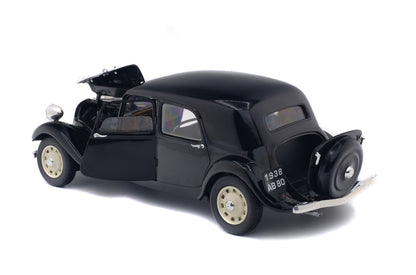 Citroën Traction 11B Noir 1937 – Die‑Cast Solido