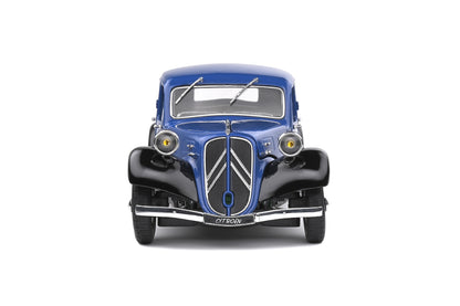 Citroën Traction 7 bi‑ton Dark Blue/Black 1937 – Die‑Cast Solido