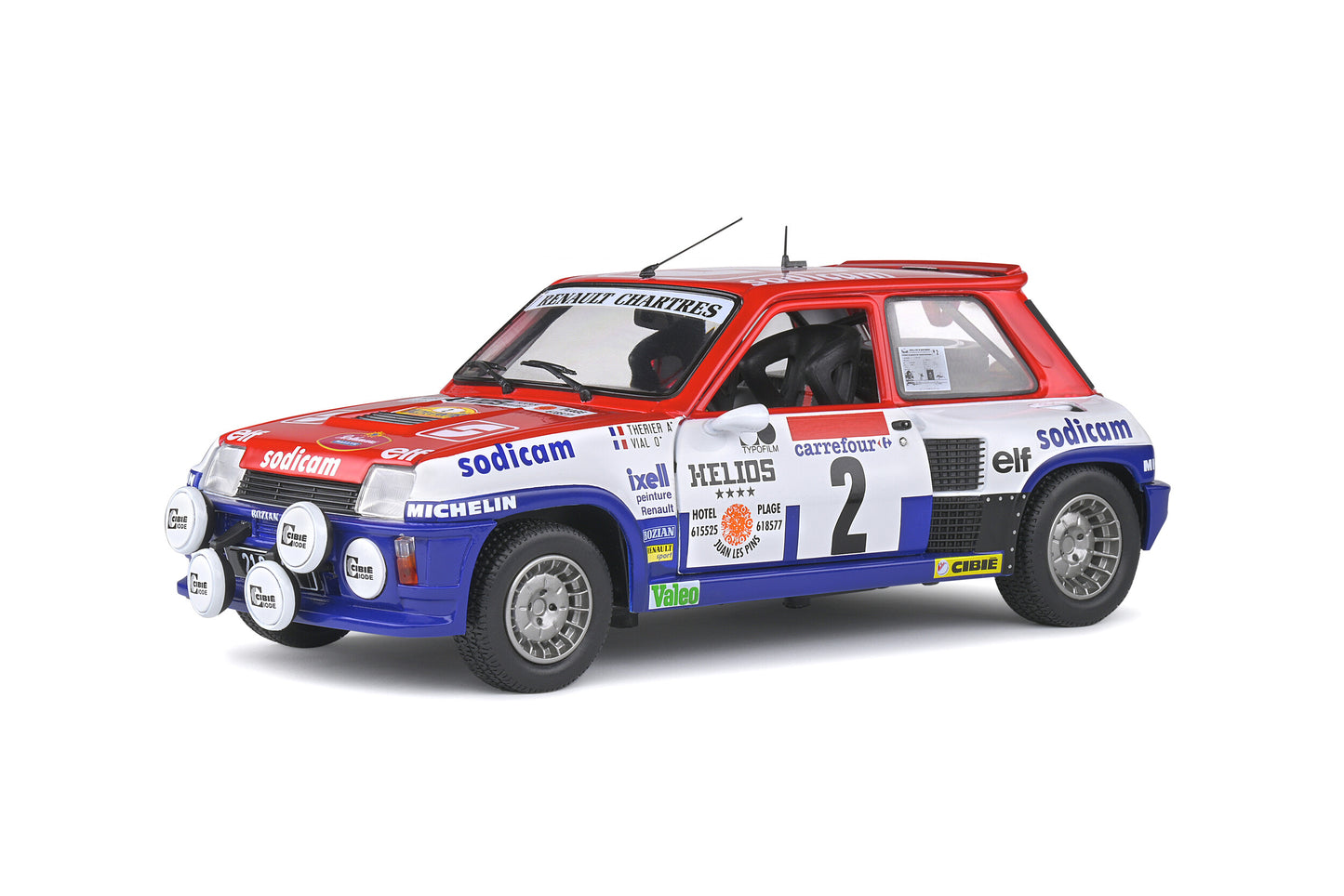 Renault 5 Turbo – Rallye d’Antibes – 1983 – #7 J.L. Thérier – Solido