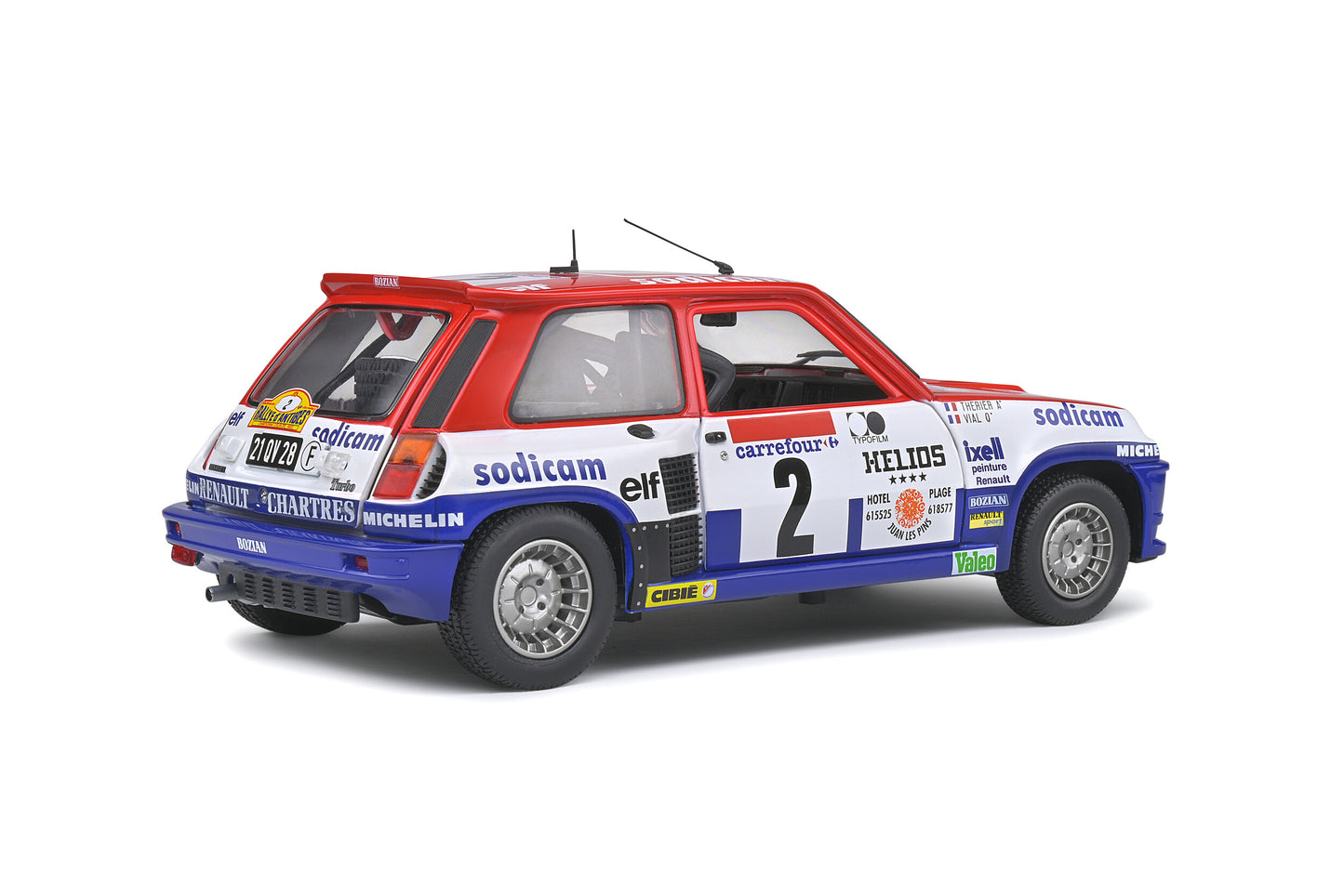 Renault 5 Turbo – Rallye d’Antibes – 1983 – #7 J.L. Thérier – Solido
