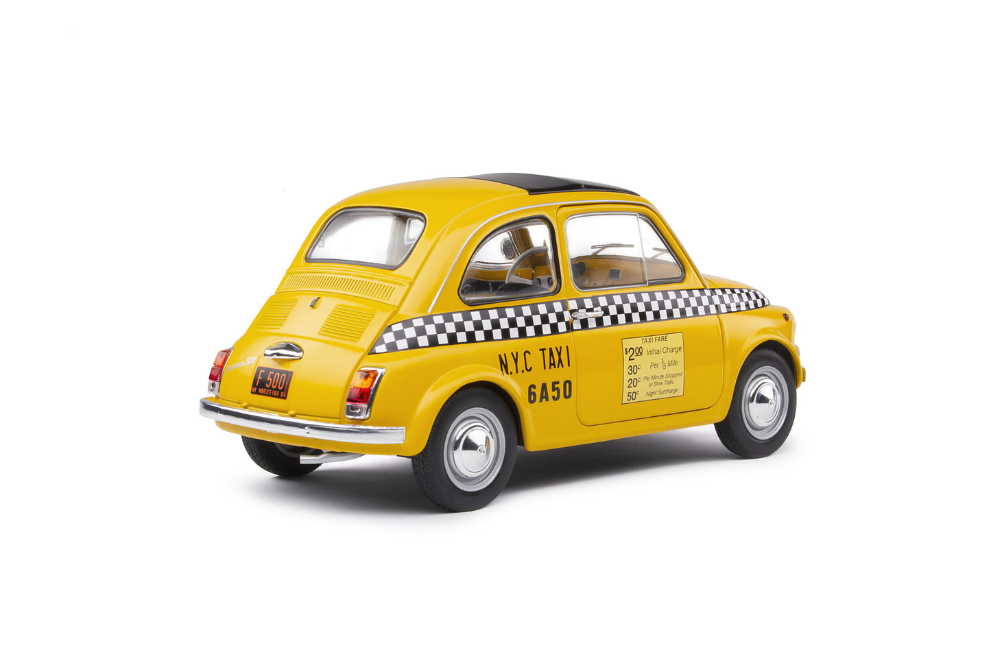 Fiat 500 Taxi NYC 1965 1:18 Solido