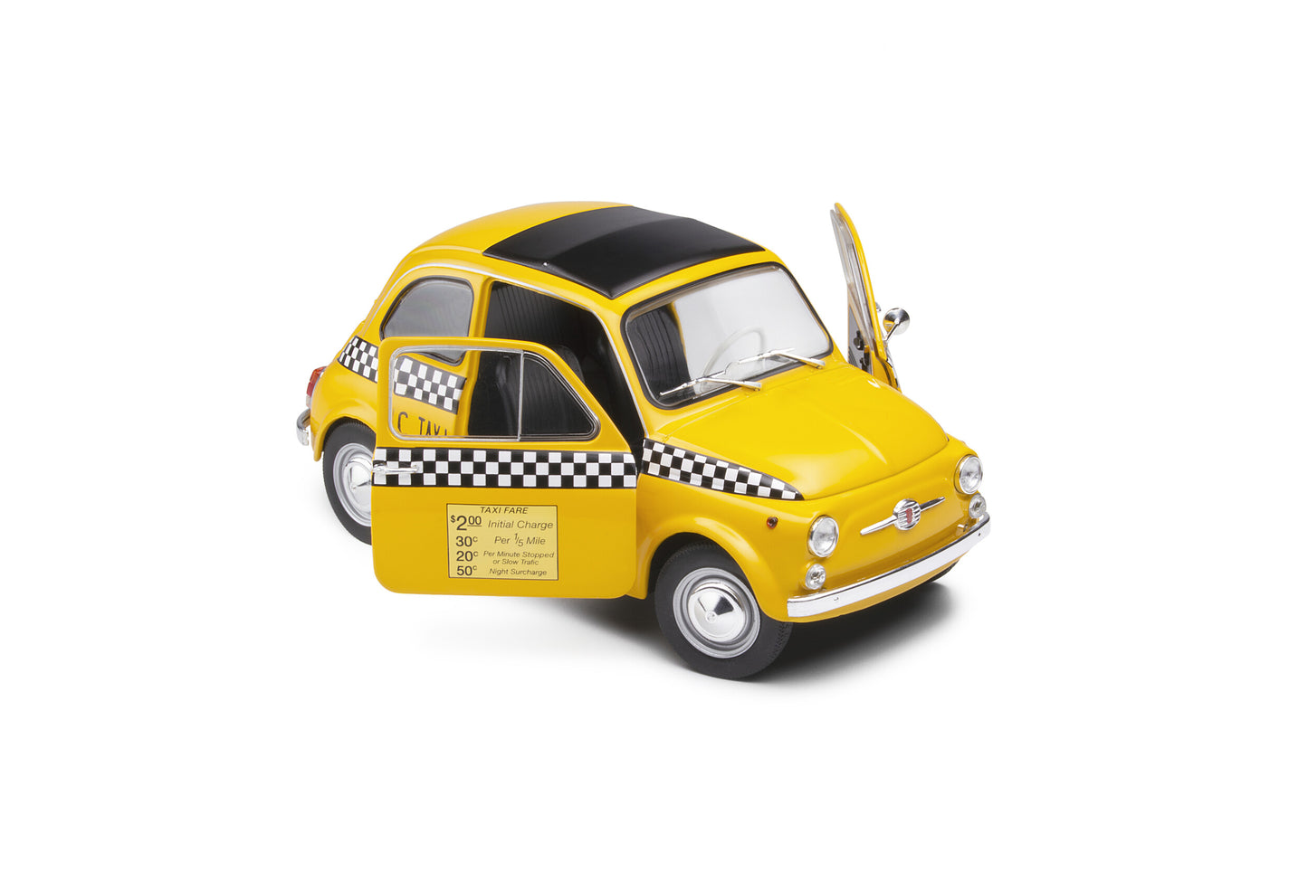 Fiat 500 Taxi NYC 1965 1:18 Solido