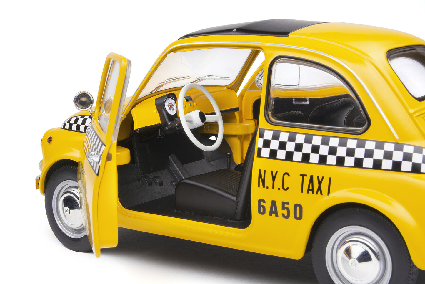 Fiat 500 Taxi NYC 1965 1:18 Solido