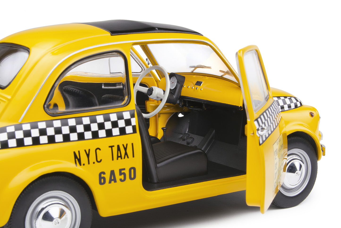 Fiat 500 Taxi NYC 1965 1:18 Solido