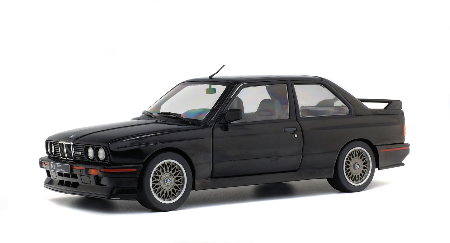 BMW M3 E30 Sport Evolution – 1990 – Crna – 1:18 – Solido