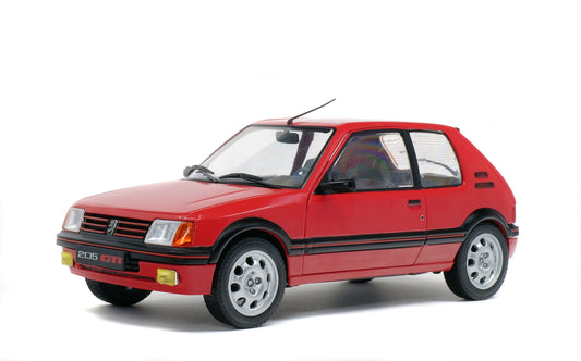 Peugeot 205 GTI 1.9L Mk1 – Rouge Vallelunga – 1988 – Solido