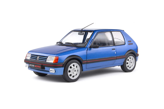 Peugeot 205 Mk.1 GTI 1.9L – Bleu Miami – 1988 – Solido