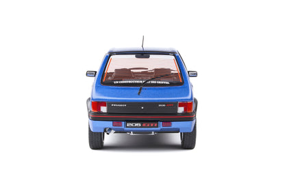 Peugeot 205 Mk.1 GTI 1.9L – Bleu Miami – 1988 – Solido