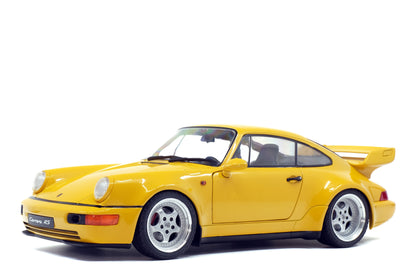 Porsche 911 (964) Carrera 3.8 RS – Jaune Vitesse – 1990 – 1:18 – Solido