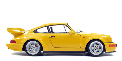 Porsche 911 (964) Carrera 3.8 RS – Jaune Vitesse – 1990 – 1:18 – Solido