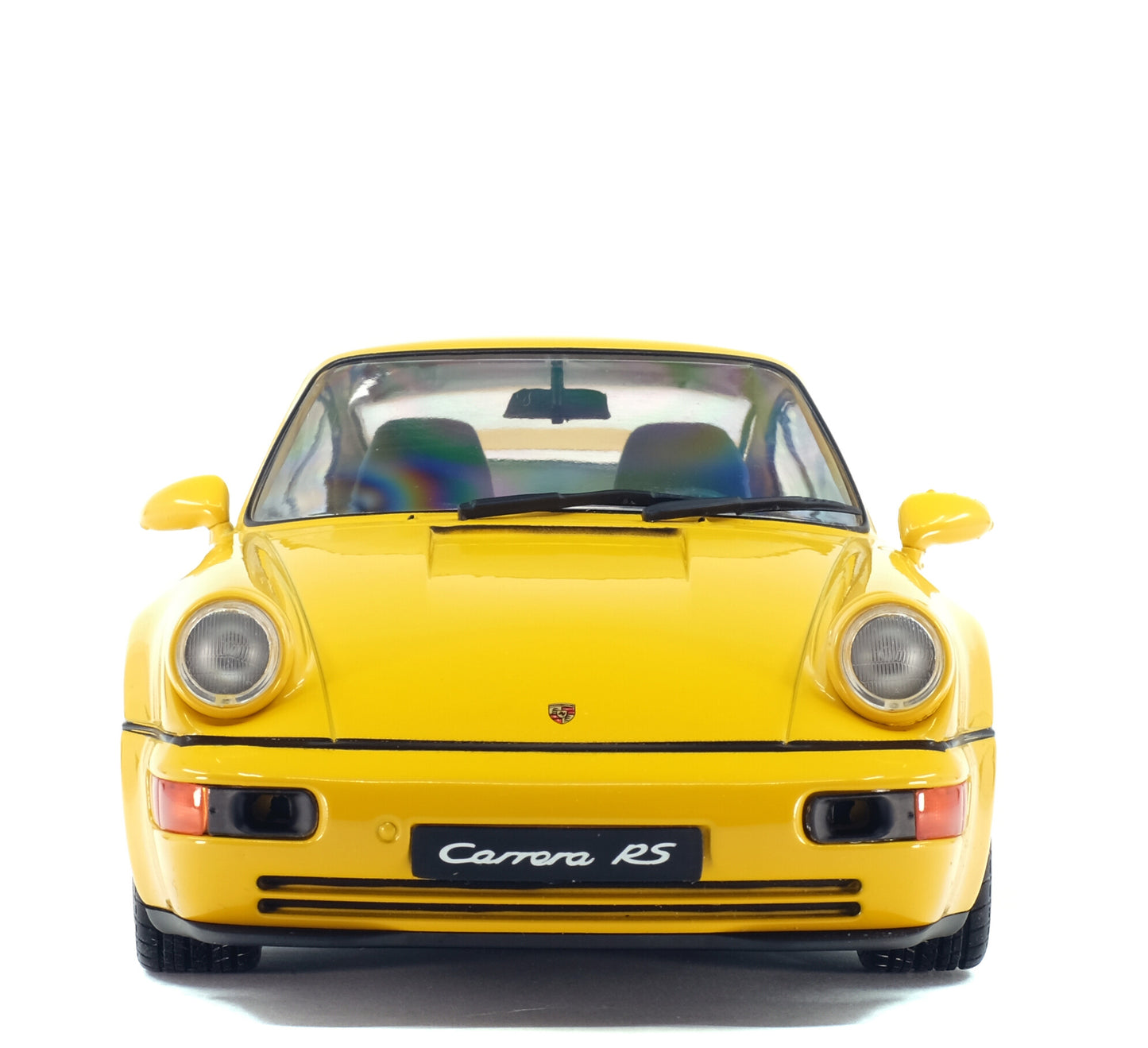 Porsche 911 (964) Carrera 3.8 RS – Jaune Vitesse – 1990 – 1:18 – Solido