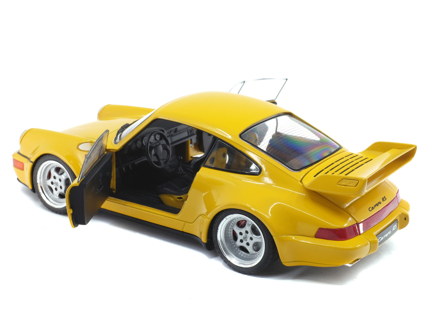 Porsche 911 (964) Carrera 3.8 RS – Jaune Vitesse – 1990 – 1:18 – Solido