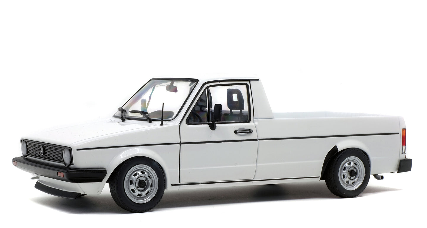 Volkswagen Caddy Mk1 – White – 1982 – 1:18 – Solido