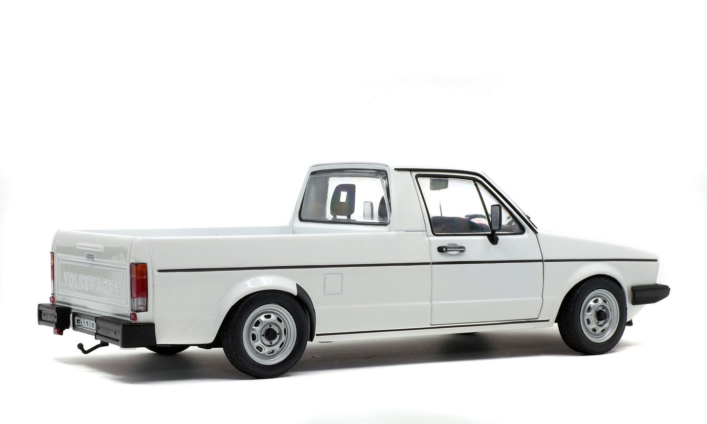 Volkswagen Caddy Mk1 – White – 1982 – 1:18 – Solido