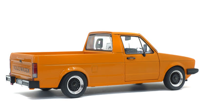 Volkswagen Caddy Mk1 Custom Metallic Orange – 1982 – 1:18 – Solido