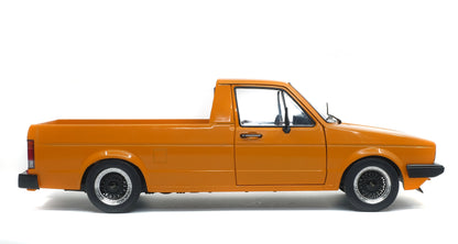Volkswagen Caddy Mk1 Custom Metallic Orange – 1982 – 1:18 – Solido