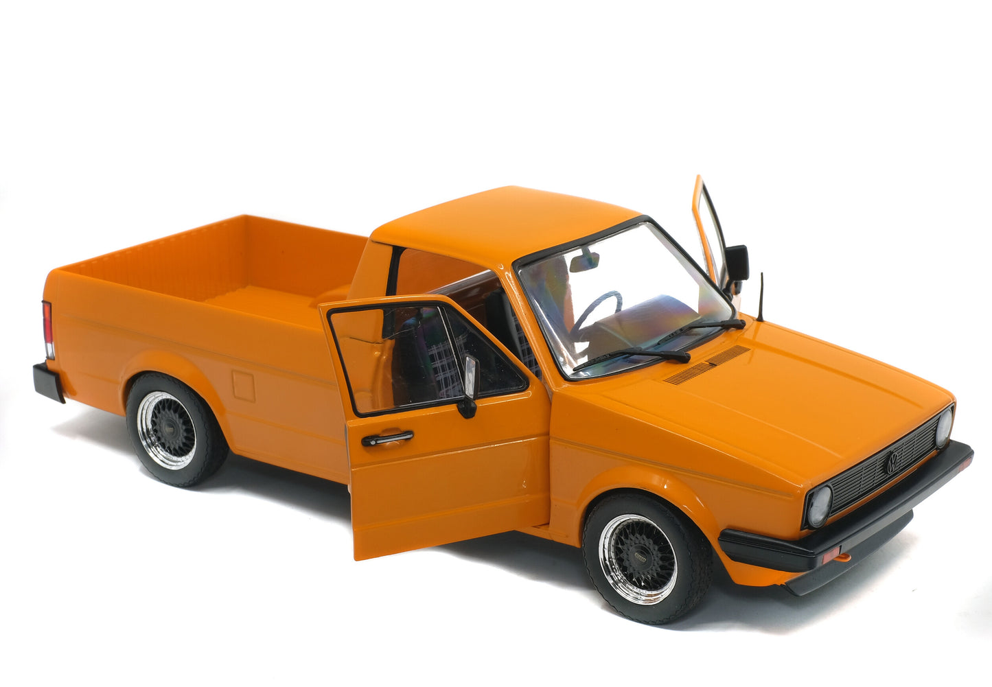 Volkswagen Caddy Mk1 Custom Metallic Orange – 1982 – 1:18 – Solido