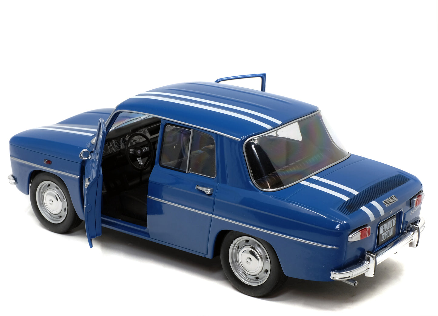 Renault 8 Gordini 1100 – Bleu Gordini – 1967 – 1:18 – Solido