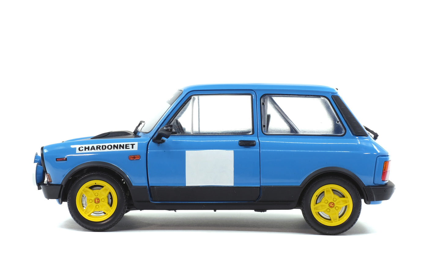 Autobianchi A112 Mk5 Abarth – Bleu Chardonnet (Chardonnet Rally Set) – 1980 – 1:18 – Solido