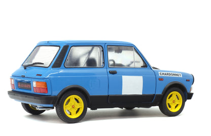Autobianchi A112 Mk5 Abarth – Bleu Chardonnet (Chardonnet Rally Set) – 1980 – 1:18 – Solido