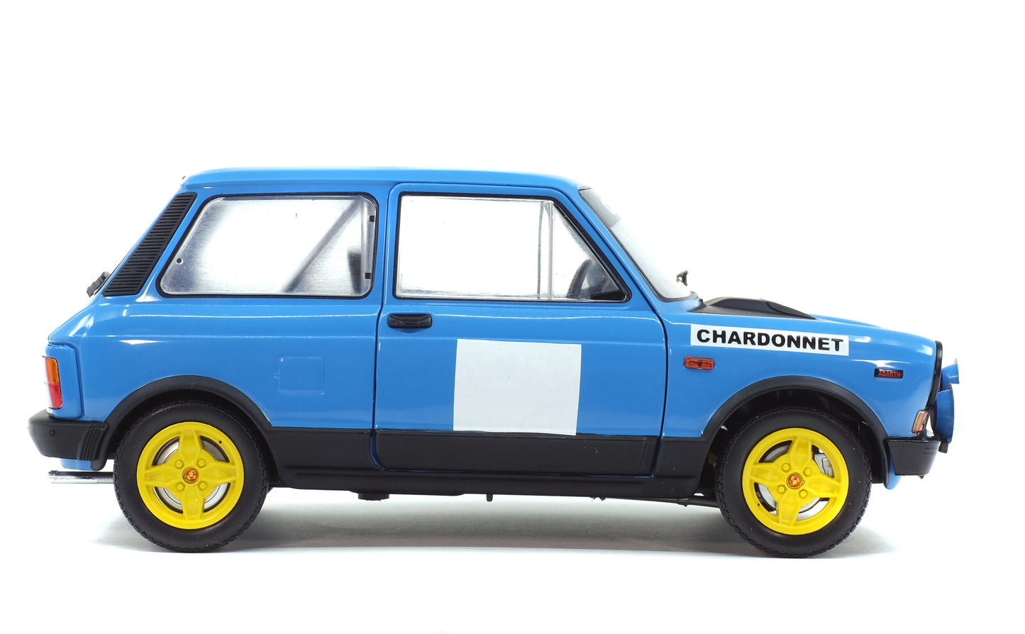 Autobianchi A112 Mk5 Abarth – Bleu Chardonnet (Chardonnet Rally Set) – 1980 – 1:18 – Solido