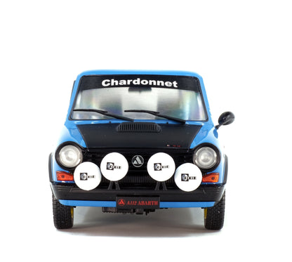 Autobianchi A112 Mk5 Abarth – Bleu Chardonnet (Chardonnet Rally Set) – 1980 – 1:18 – Solido