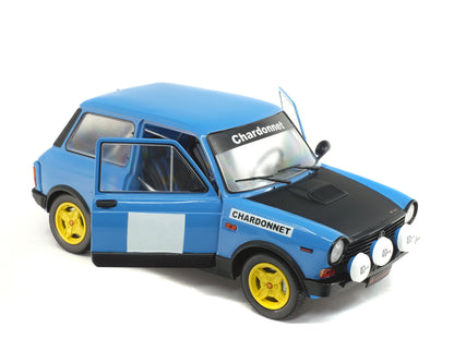 Autobianchi A112 Mk5 Abarth – Bleu Chardonnet (Chardonnet Rally Set) – 1980 – 1:18 – Solido