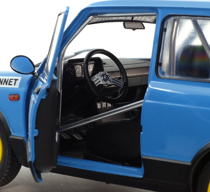 Autobianchi A112 Mk5 Abarth – Bleu Chardonnet (Chardonnet Rally Set) – 1980 – 1:18 – Solido