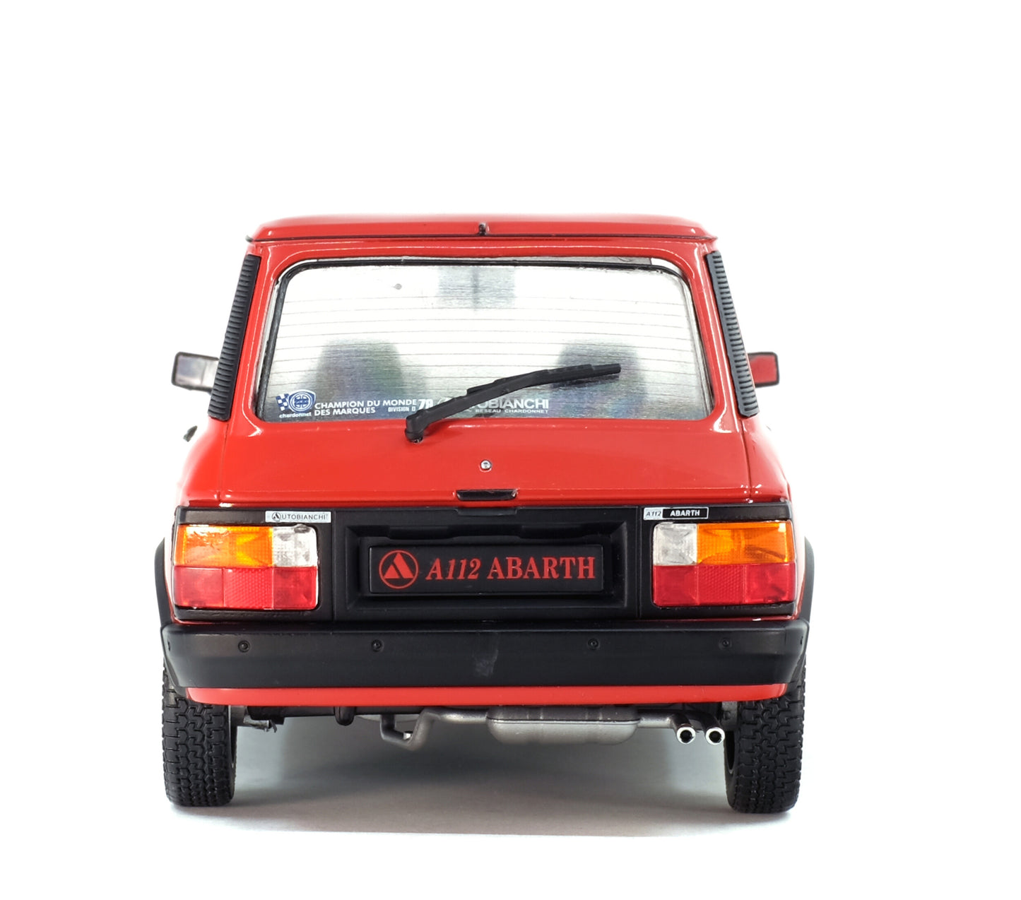 Autobianchi A112 Mk5 Abarth – Rouge – 1980 – 1:18 – Solido