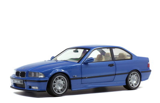 BMW E36 Coupé M3 – 1990 – Bleu Estoril – 1:18 – Solido
